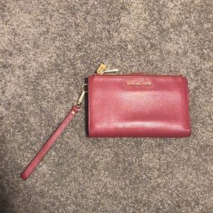 Burgundy Michael Kors Wallet